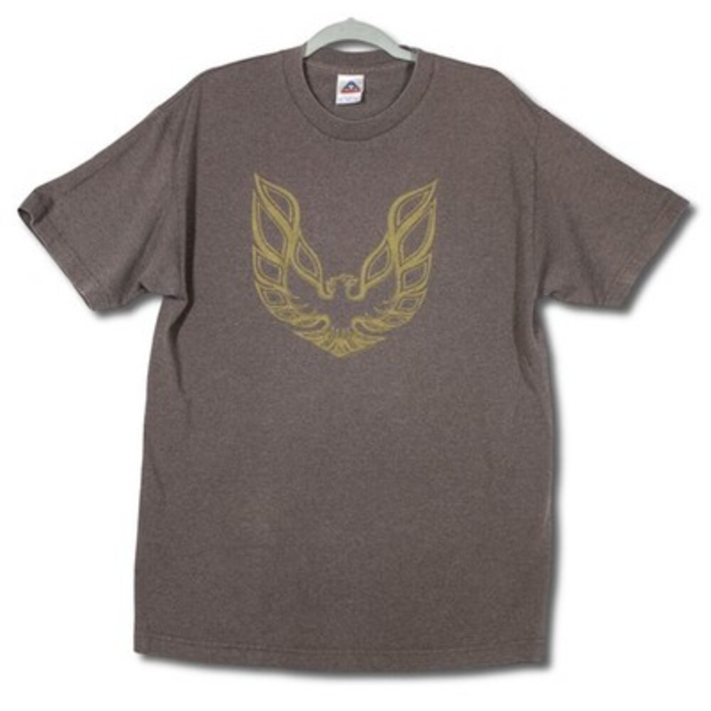 AA Style Apparel Pontiac Firebird Graphic Tee Brown Mens L